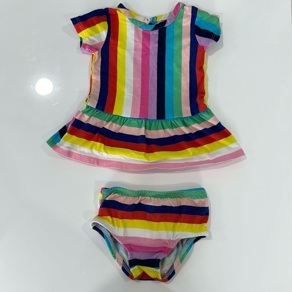 Striped baby set - Picture 1 of 3